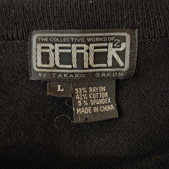 The Collective Works of Berek 2 by Takako Sakon Black w/ Sequin Sunflower Large - Picture 4 of 5